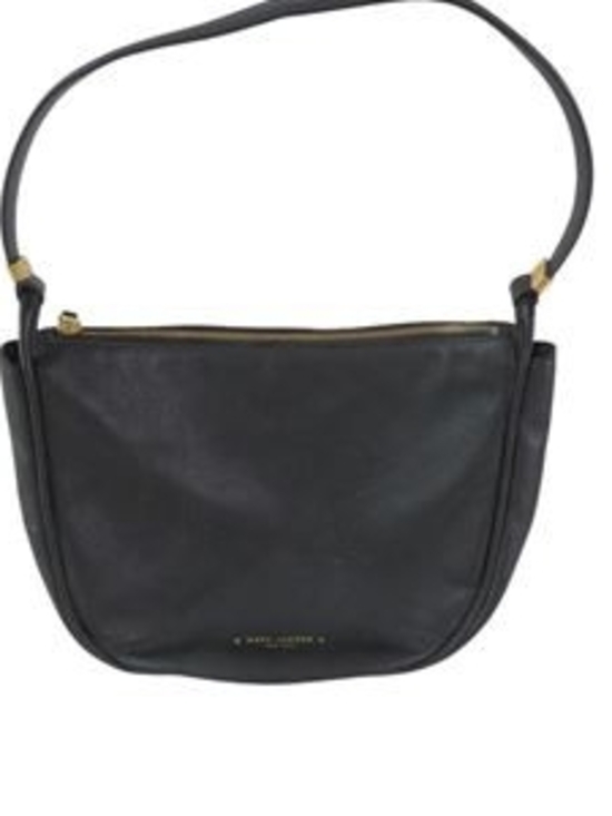 Marc Jacobs Handbags - Marc Jacobs Black Pebbled Leather Shoulder Bag